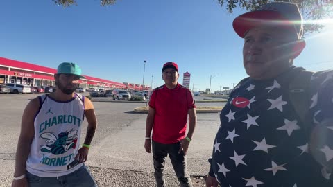 Raw unedited never seen before video of illegals outside the ARC