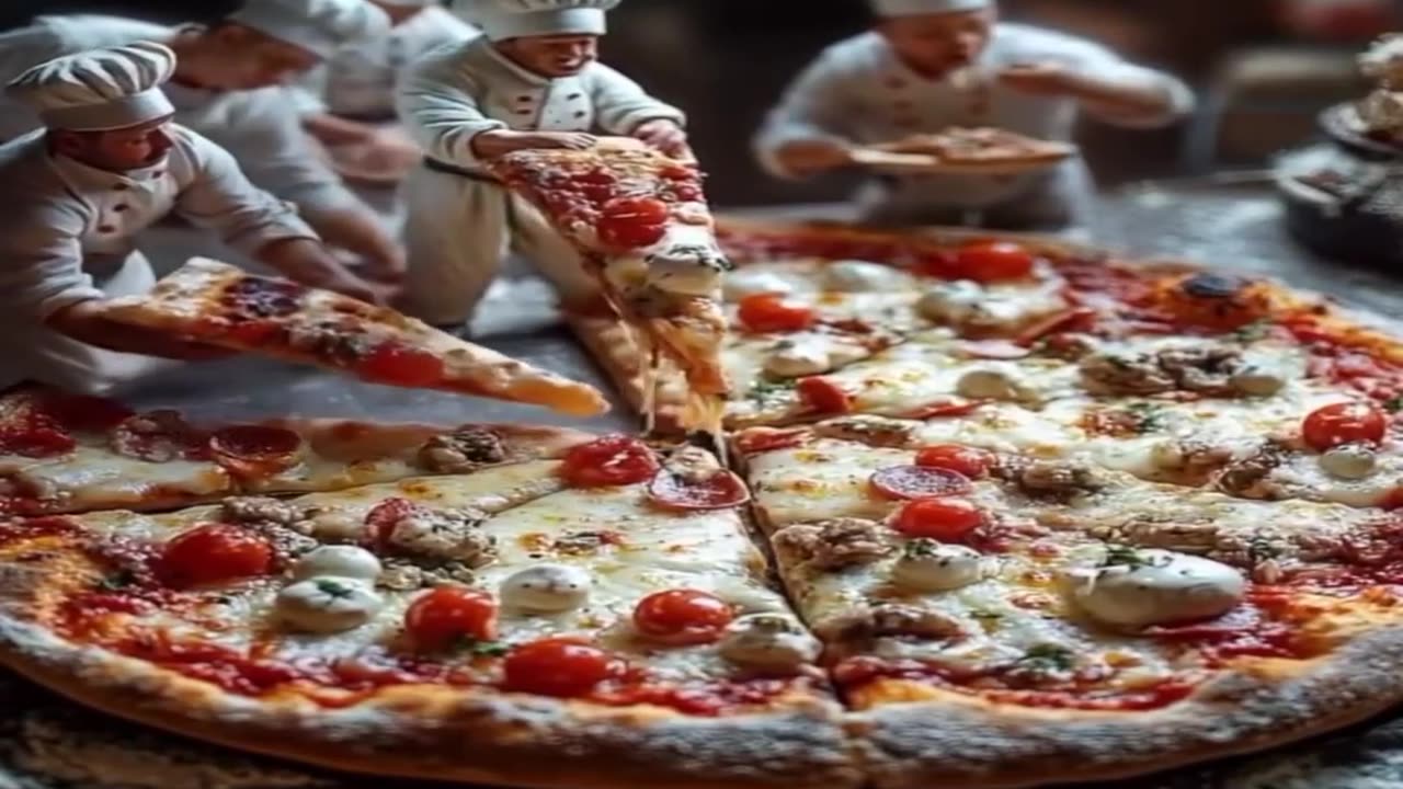 Big Pizza Manufacture