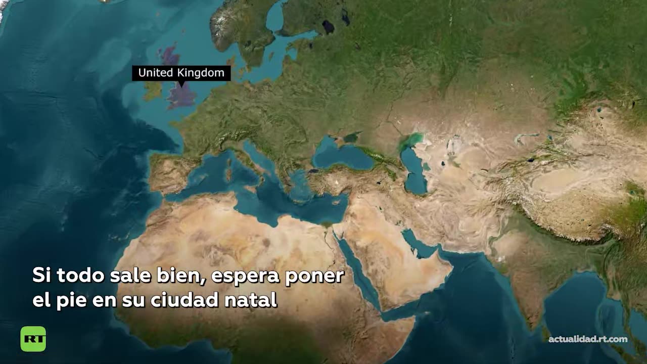 El último tramo para completar la vuelta al mundo a pie