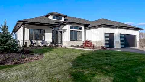 Modern Farmhouse Custom Ranch Style Home Design Tour