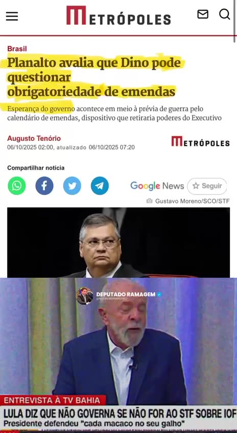 Não importa Lula perder no Congresso. O socorro vem do STF.