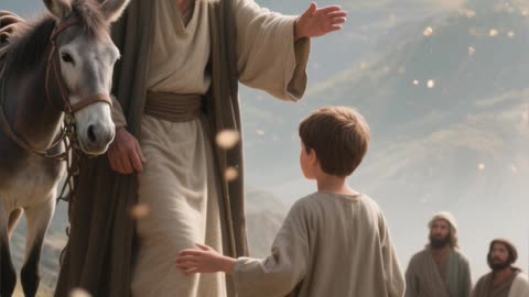 Abraham and his son Isaac