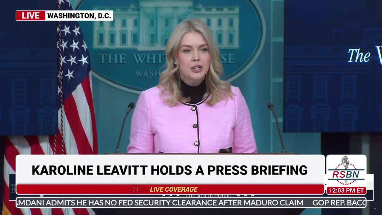 WATCH: U.S. will Send More Troops to Venezuela if needed, according to Karoline Leavitt - 1/7/26