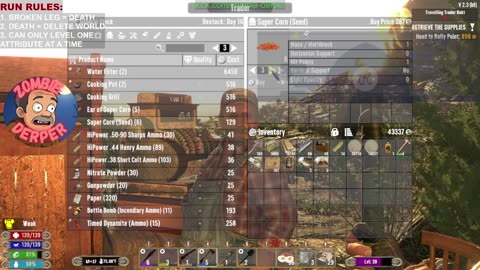 Crayon Eater Vs Wild West Apocalypse | 7 Days to Die Permadeath