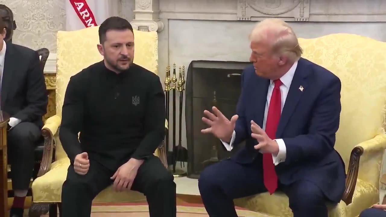 President Trump just EVISCERATED Ukraine's President Zelenskyy for all the world to see