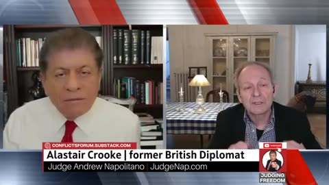 Judge Napolitano & Alastair Crooke - How Europe Views Trump!