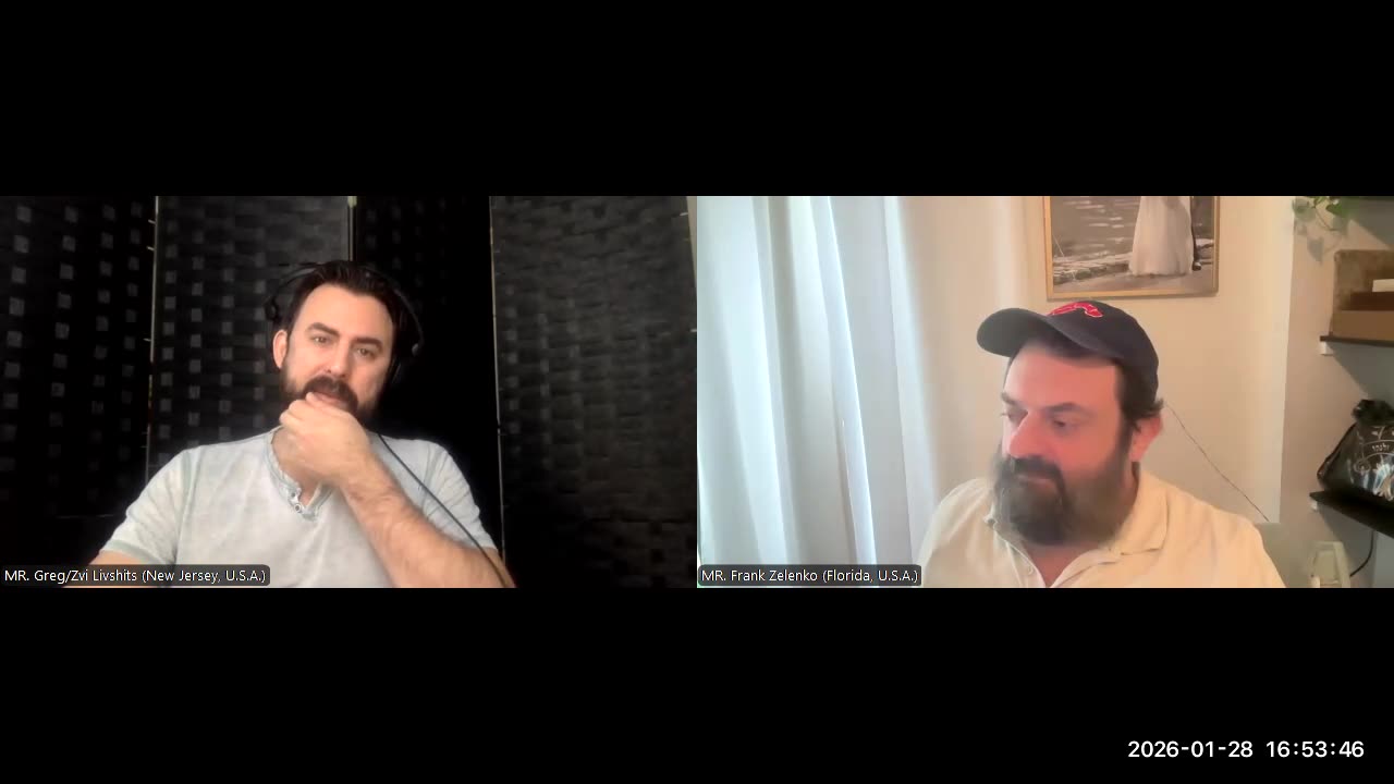 R&B Monthly Seminar: R&B Zelenko/Livshits News Hour (Episode #3 -- Wednesday, January 28th, 2026). Co-ChairMEN: MR. Greg/Zvi Livshits (New Jersey, U.S.A.), MR. Frank Zelenko (Florida, U.S.A.)