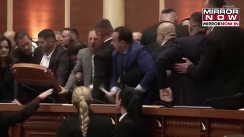 Albania Lawmakers Clash As Parliament Votes For Top Human Rights Official World News