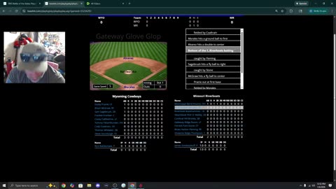 Gm. # 1 Wyoming Cowboys vs. Missouri Riverboats