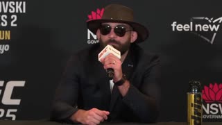Benoit Saint Denis Post-Fight Press Conference _ UFC 325