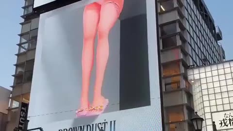 🤯✨ Mind-Blowing 3D Illusion on Japanese Billboard! | FeedMyCuriosity