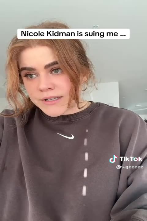 Nicole Kidman is suing me