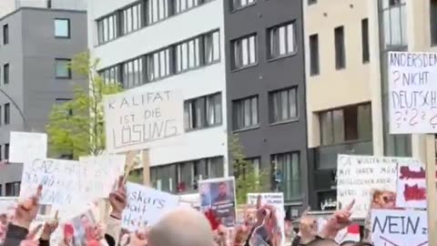 Muslim immigrants in Germany want an Islamic caliphate and Sharia law. Let's hope