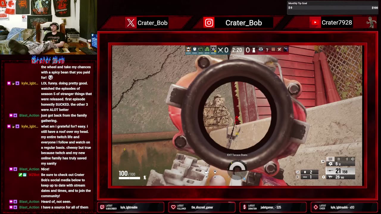 [NO LEFT BUMPER] Some jolly-joker put itching powder in my armour! Rainbow Six Siege X