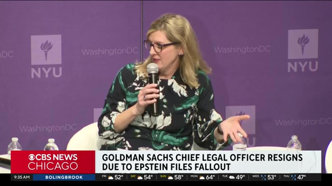 Goldman Sachs' general counsel resigns in Epstein files fallout