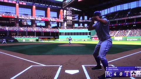 MLB The Show: Kansas City Royals vs Texas Rangers (S22 G1)