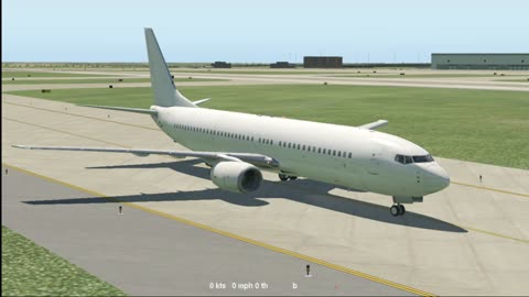 Zibo Modded Boeing 737-800X on KDFW in Xplane 11 on Ubuntu 24 LTS in 2025
