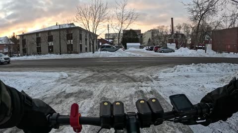 Complete Ride Home From Work. Surly Ice Cream Truck. Gopro Hero 13 Black