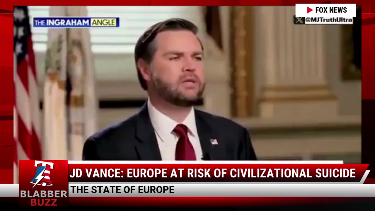 JD Vance: Europe At Risk Of Civilizational Suicide