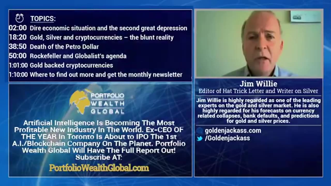 Jim Willie EXCLUSIVE - 2008 WAS THE WARM-UP, CRIMINALS STILL IN CHARGE