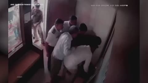 🤯🐆 Calm Boy Escapes as Leopard Enters Building! | FeedMyCuriosity