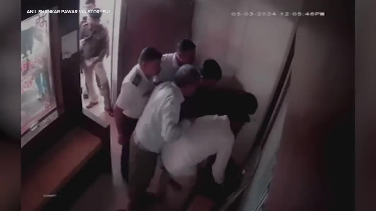 🤯🐆 Calm Boy Escapes as Leopard Enters Building! | FeedMyCuriosity