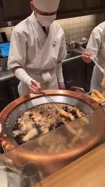 Best Tempura Rice Bowl 🍤🍚 | Tempura Makino in Osaka Japan 🇯🇵