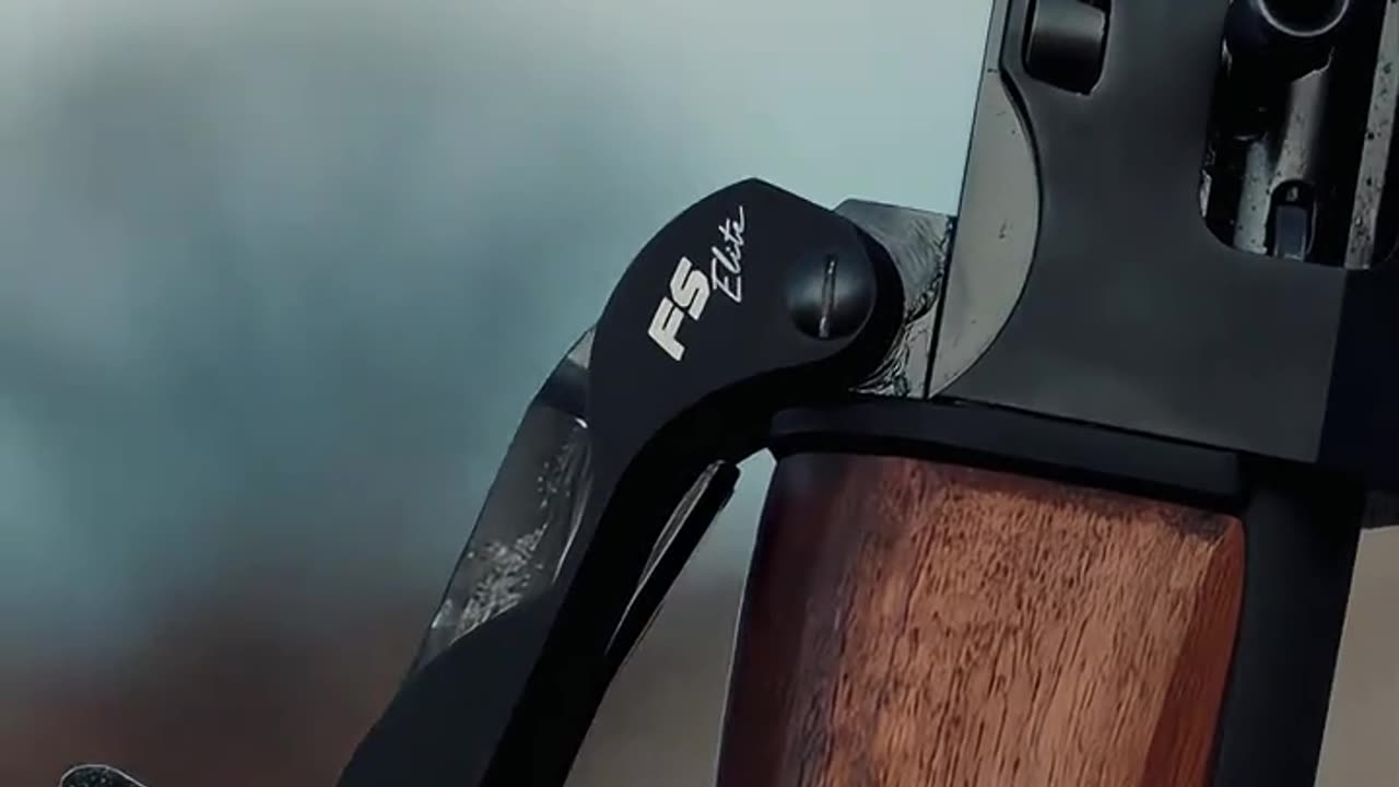 FS-Elite 折叠式霰弹枪 #国外合法拍摄国内请勿模仿 #武器科普 #实弹射击 #男人减速带 #靶场射击