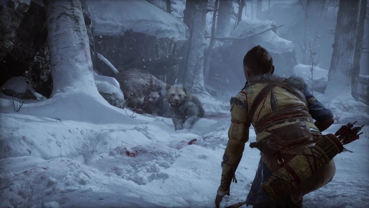 I would feel like a douchebag if I were Atreus (Cutscene).