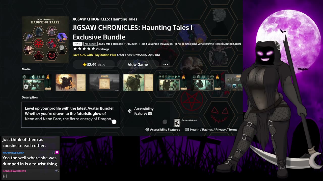 lets play JIGSAW CHRONICLES HAUNTING TALES