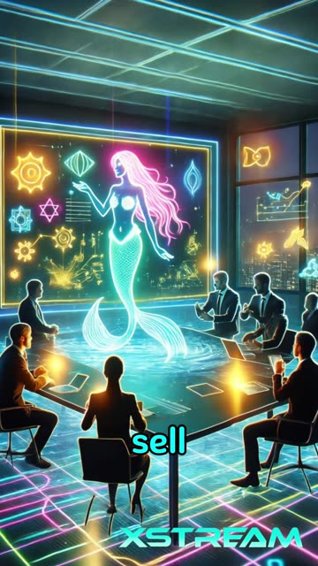 When the Mermaid Joined a Zoom Call #business #mermaid