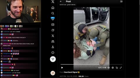 TheSaltyCracker: Dems Start Getting Arrested ReeEEStream 10-10-25 .......