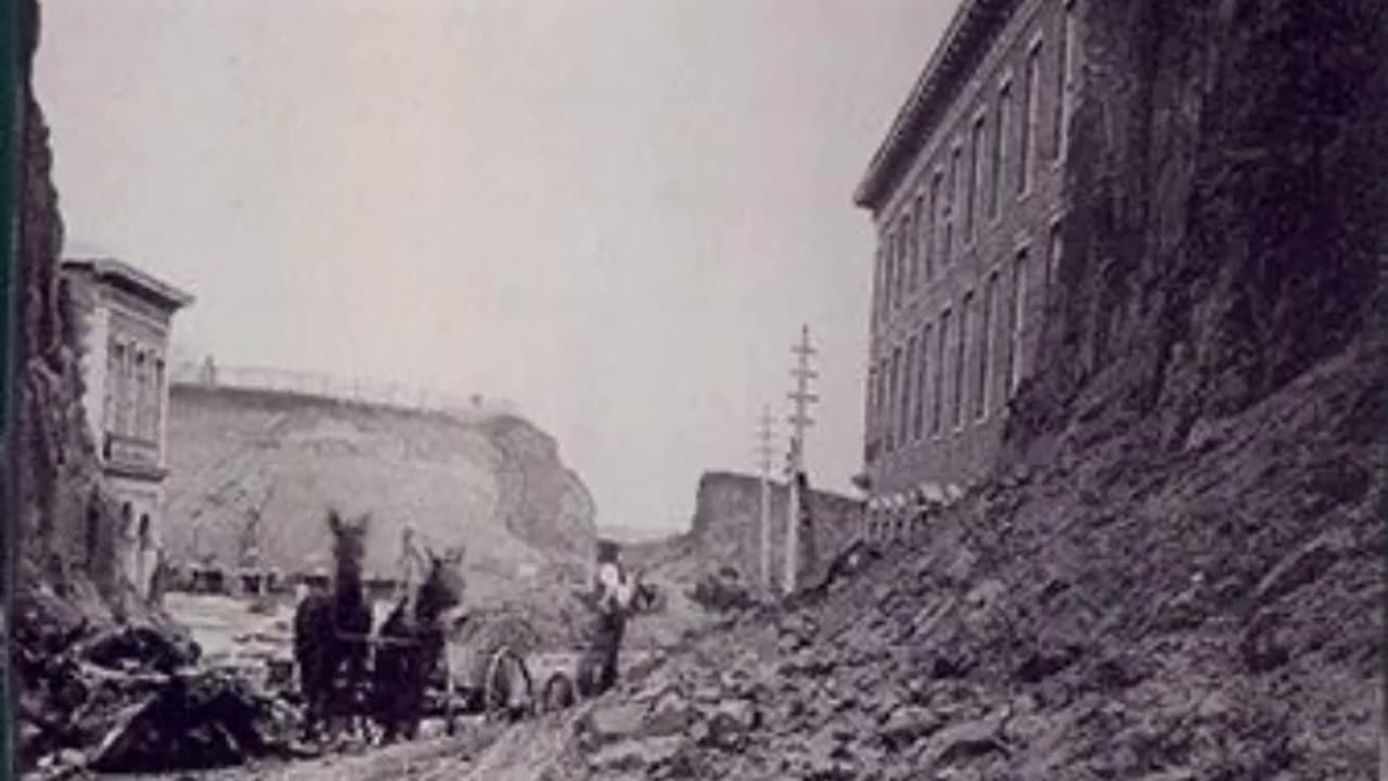 Soil liquefaction on a world wide scale.