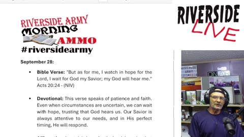 Riverside Morning Ammo Daily Devotional 9.28.25