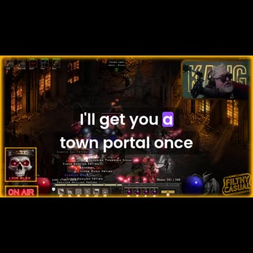 Diablo 2 Resurrected: Teleporting and Snorting