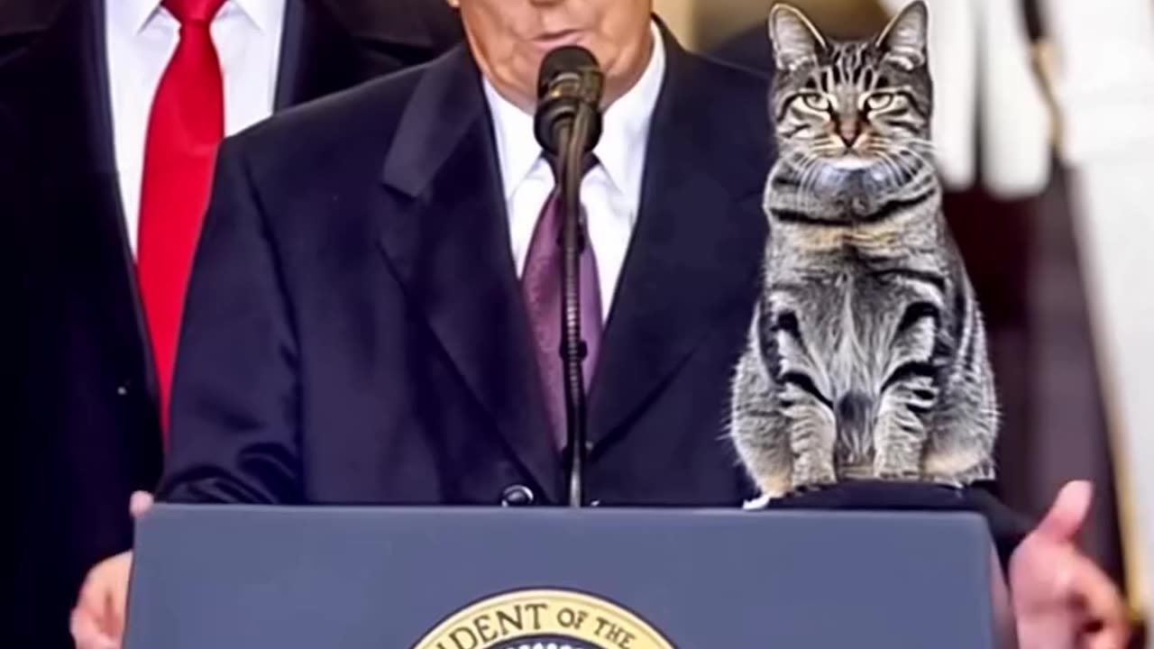 My Cat Went To Visit Trump