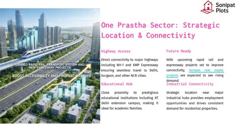 Affordable Plots in Sonipat | Get the Best Deal at One Prastha Sector 91