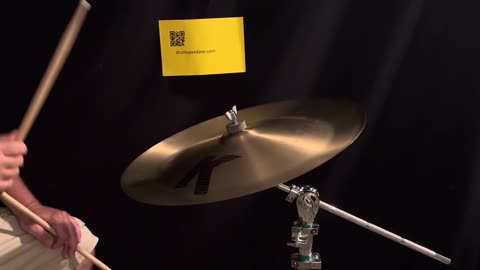 19” K Zildjian China Boy BLOCK LETTER cymbal - Face Up