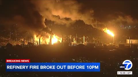 Explosion at Chevron's El Segundo refinery