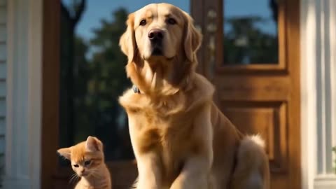 Brave Mama Dog Swims to Rescue Three Abandoned Kittens Crying in the Ocean🐶💧🐱⛵
