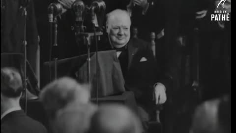 'Europe Unite' Says Churchill (1948)