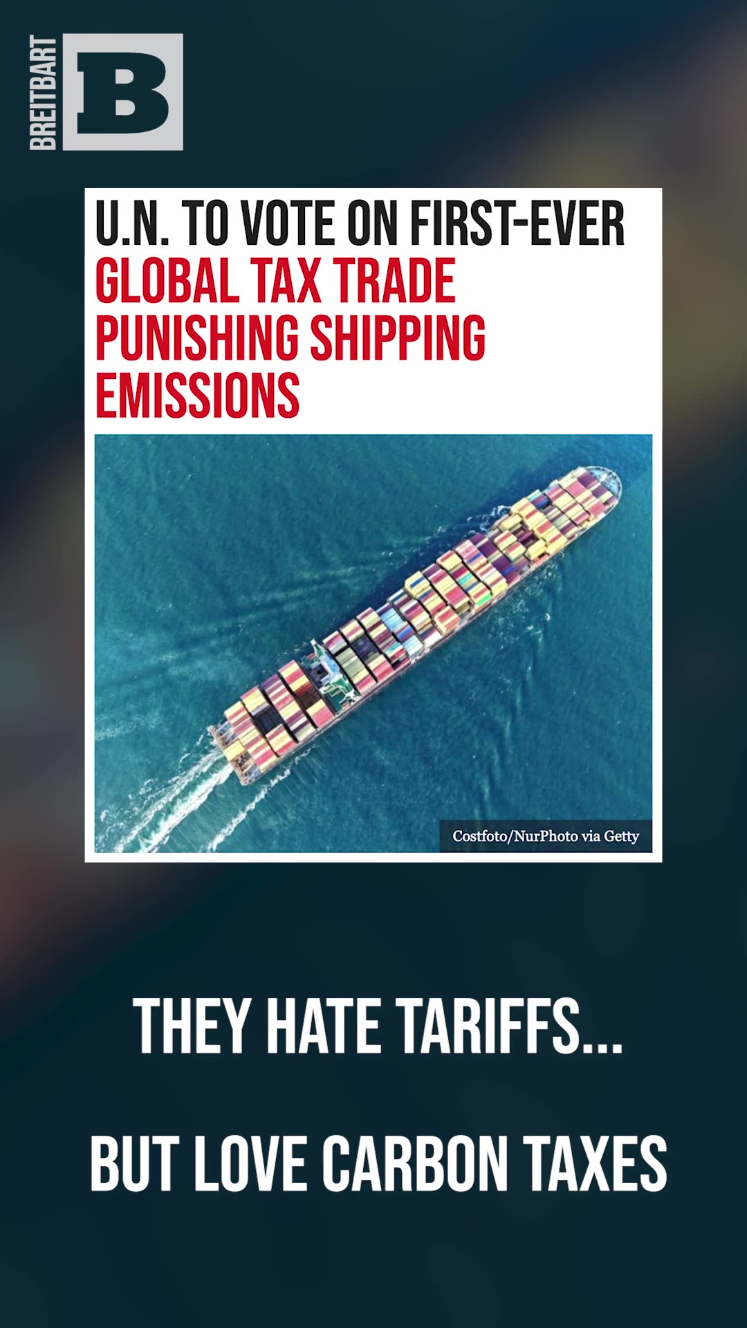 They Hate Tariffs... but Love Carbon Taxes