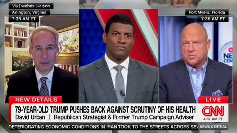 Conservative Commentator Pushes Back At CNN Host Suggesting Trump's Health Could Be Declining