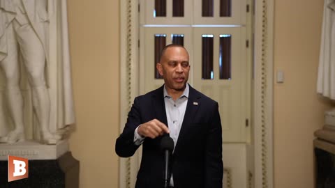 LIVE: Rep. Hakeem Jeffries Holds News Conference on Day 34 of Gov't Shutdown...