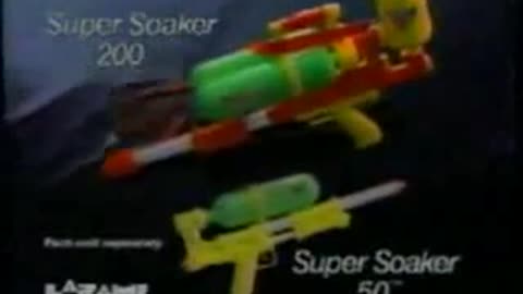 Super Soaker Watergun TV Commercial (1993)