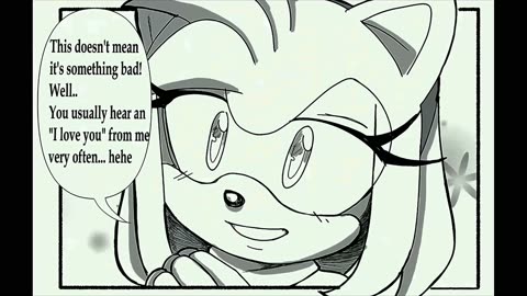 Sonic confession (sonamy comic)