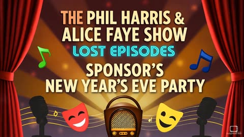 Phil Harris & Alice Faye - Sponsor's New Year's Eve Party (Dec 31, 1950) | Classic Radio