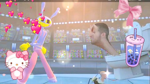 ☆♡Jax vs Skibidi Toilet epic edging battle♡☆{Nightcore version}