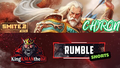 First Kill With Chiron on SMITE 2 | HOSTED BY KingKMANthe1st