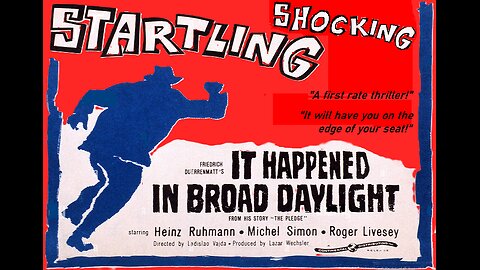 IT HAPPENED IN BROAD DAYLIGHT 1958 Police Investige a Psychotic Killer Targeting Children FULL MOVIE in HD